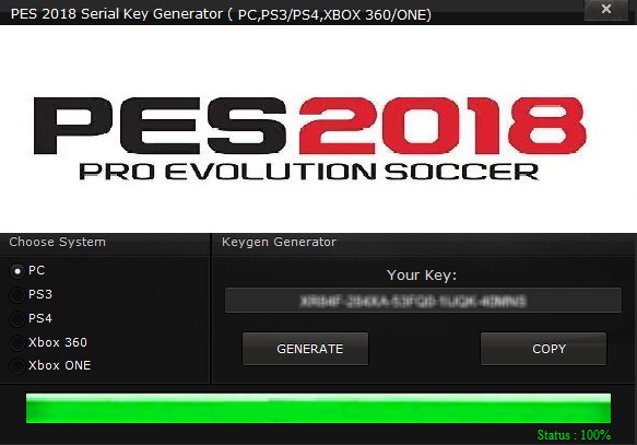 license key for pes 2019 pc