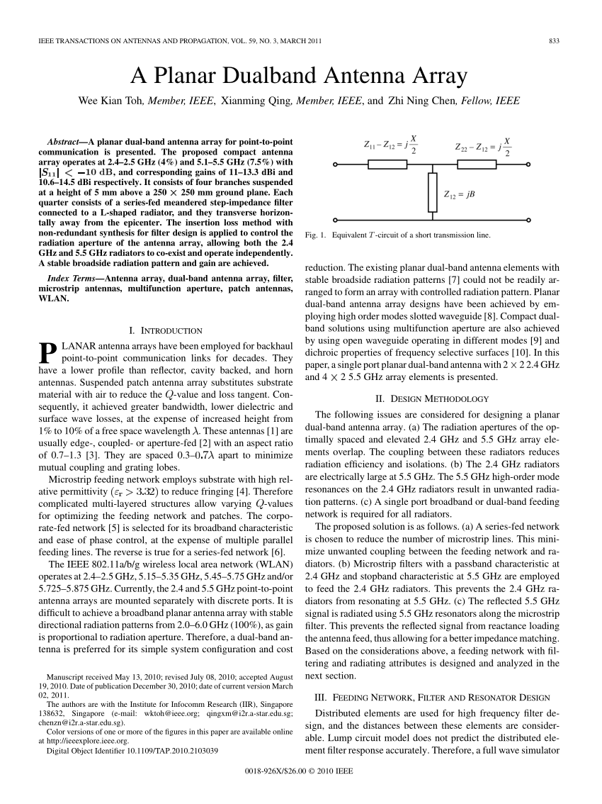 antenna array pdf